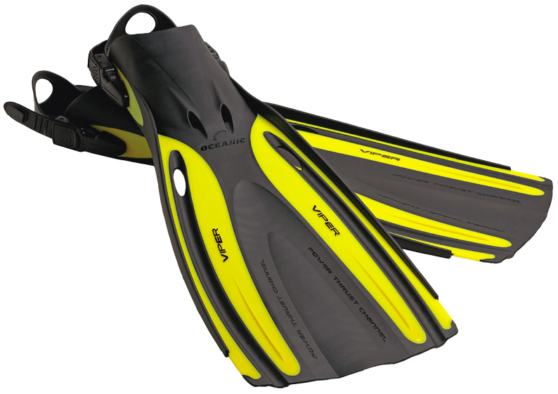 VIPER FIN open heel for diving - Click Image to Close